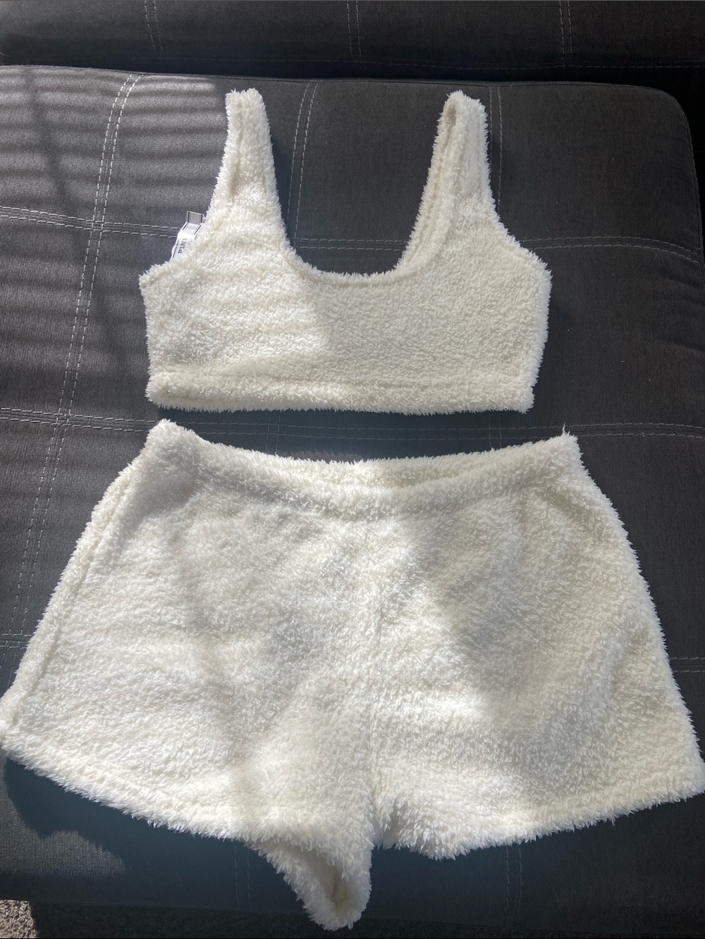 NWT FUZZY SET FROM PINK VICTORIA SECRET